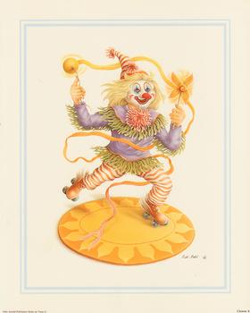 Rob Pohl Print - Clown 10