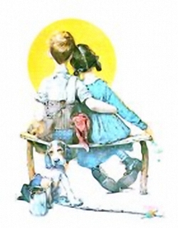 Rockwell Sweethearts B10 Main Gallery Norman Rockwell