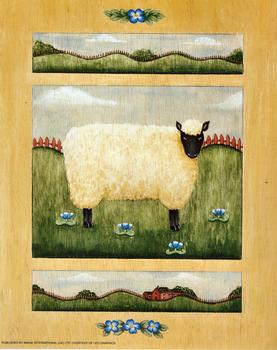 Cute Sheep Print - 10