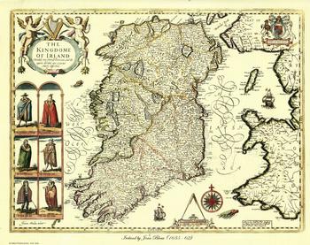 The Kingdome Of Irland by Joan Blaeu 10