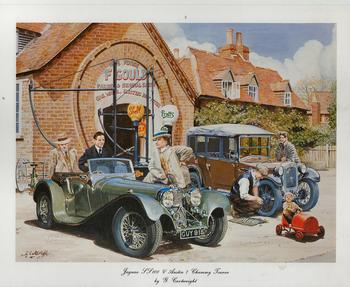 Jaguar LL100 & Austin 7 G Cartwright