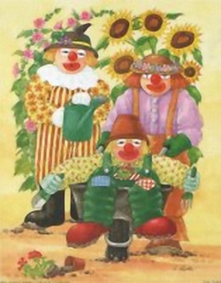 Garden Clowns K3 Main Gallery Linda Benton