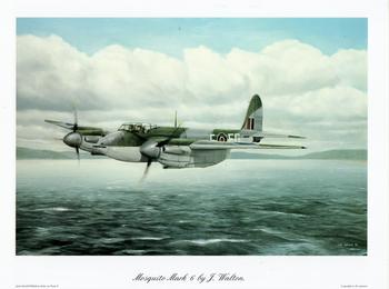 Mosquito Mark 6 Print by J Walton - 11.2