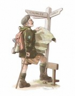 LIMITED STOCK - Sports and Pastimes -Walker/Rambler/ Tourist  - Robin Sudbury 6