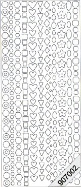 Small Shapes  23 Peel Off Stickers Le Suh
