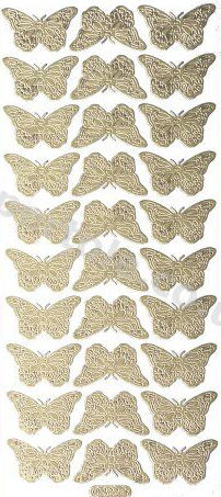 Butterflies   83 Peel Off Stickers Le Suh