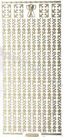 Oriental Borders and Corners   178 Peel Off Stickers Le Suh