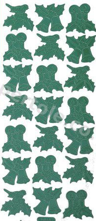 Christmas Bells and Candles   274 Peel Off Stickers Le Suh