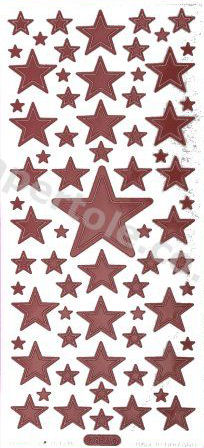 Christmas Stars   320 Peel Off Stickers Le Suh