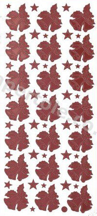 Christmas Bells 1   323 Peel Off Stickers Le Suh