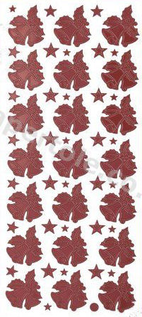 Christmas Bells 1   323 Peel Off Stickers Le Suh