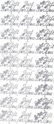 A Gift For You - Just For You   385 Peel Off Stickers Le Suh