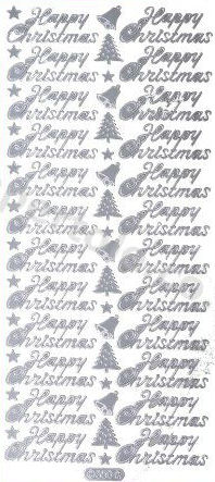 Happy Christmas   392 Peel Off Stickers Le Suh