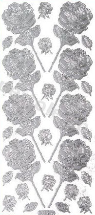 Roses 2   401 Peel Off Stickers Le Suh