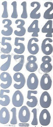 Large Numbers   492 - OUT OF STOCK Peel Off Stickers Le Suh