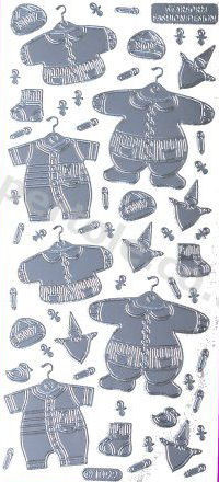 Baby Clothes 1   499 Peel Off Stickers Le Suh