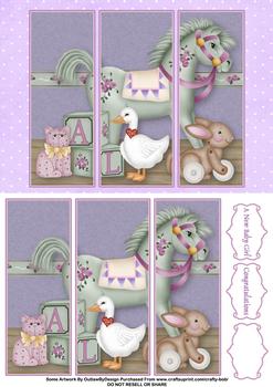 Children's Nursery - Papertole Exclusive Panel Sheet . *