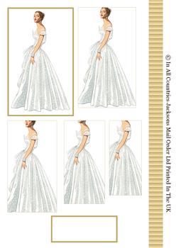 Bride to Be on her Wedding Day - Pyramid Sheet - . -Jacksons mail Order