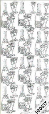 Champagne and Glasses 407  . *