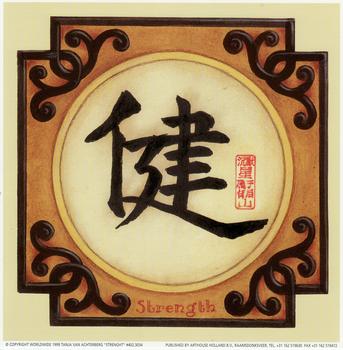 Strenghth is a Feeling - Japanese Symbol for Strength - 7