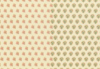 A4 80gsm Quality Backing Sheet - Flower Wreath . *