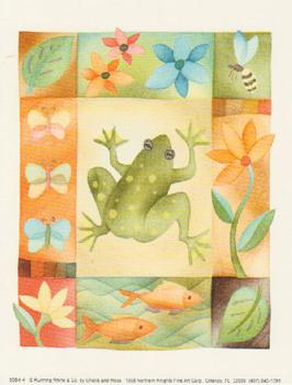 Large Fashionable Topper - Frog . *