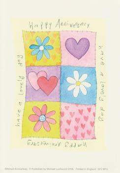 Happy Anniversary/Have a Nice Day - Hearts & Flower Topper- Michael Lockwood 4.1