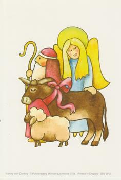 Nativity with Donkey - 4