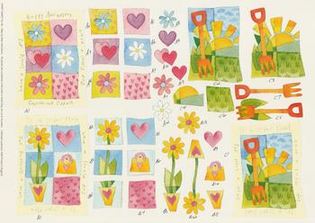 Craft Sheet No 83 - Various - Anniversary , Super Mum , Super Dad & gardening by Michael Lockwood . -Jacksons mail Order