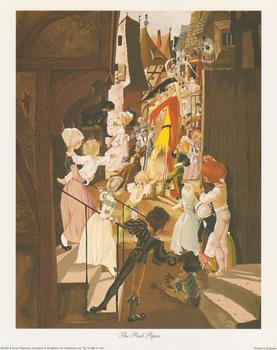 Pied Piper Print Anne Grahame Johnstone