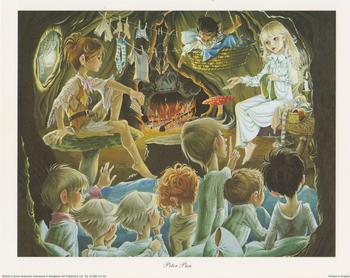 Peter Pan Print Anne Grahame Johnstone