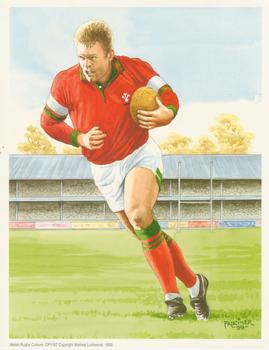 WELSH RUGBY PLAYER Print by Michael Lockwood 7