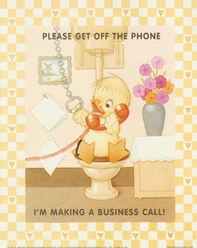 Please  Get off the Phone - by Archie Dickens/Barry Everett B2291Print - 10