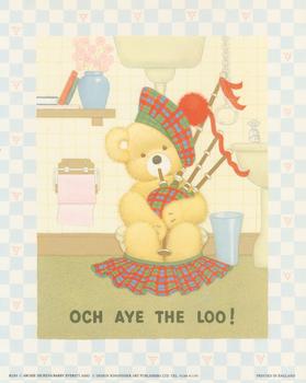 Och Aye the Loo - by Archie Dickens/Barry Everett B2283 Print - 10