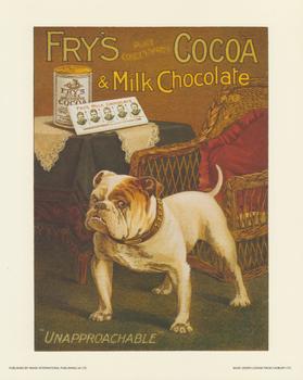 Frys Cocoa & Milk Chocolate 'UNAPPROACHABLE' Print . papertole