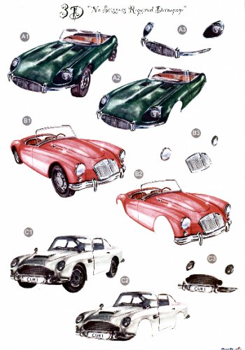 Male Die Cut Sheet - Cars 3 push out projects   446  - OUT OF STOCK Die Cuts papertole.co.uk