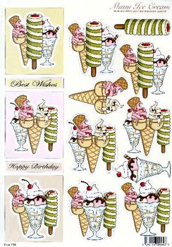 **Cup Cake Toppers** - 3 Brand New Design's - DIE CUT   739 Specials papertole.co.uk