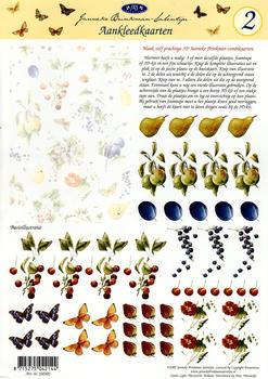 Fruit Toppers A4 Sheet Janneke Brinkman-Sal