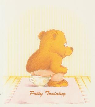 POTTY TRAINING - Cute Teddy Bear Card Topper 4