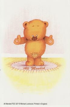 ALL MENDED - Cute Teddy Bear Card Topper 4