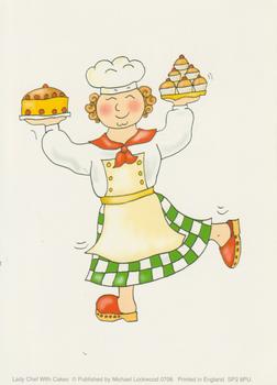 Chef with Cake / Buns / Cup Cakes - Michael Lockwood - 4