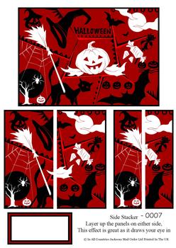 Side Stacker sheet - Halloween t FANTASTIC OFFER!!!