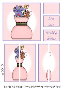 Birthday Wishes Side Stacker Sheet . FANTASTIC OFFER!!!