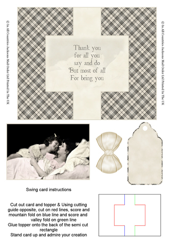 Swing Cards - Friendship 3D Card Art RRP 85p